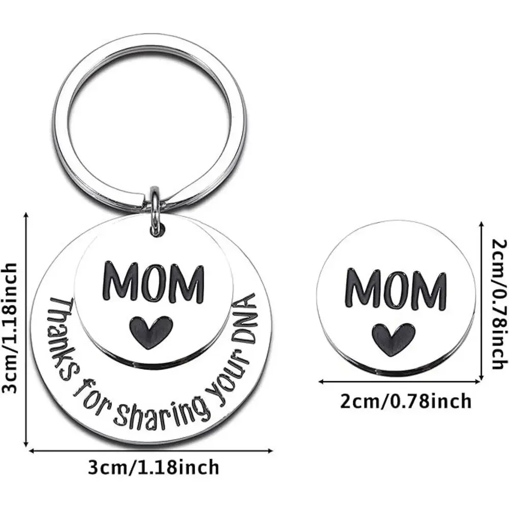 New Mom to Be Gifts for Wife First Time Mommy Keychain Stocking Stuffers for Mom - Picture 3 of 4